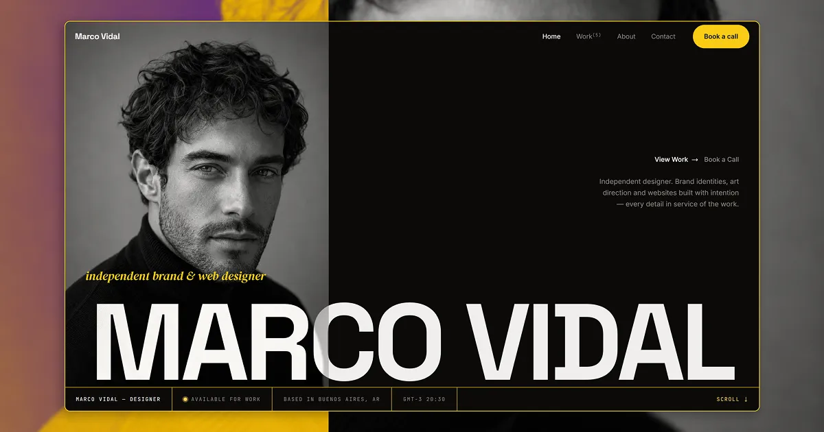 Lambda Portfolio Astro template — Portfolio · Designers & developers home page